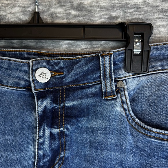 KUT FROM THE KLOTH Women’s Crop Skinny Boyfriend Jeans Size 8 Denim Stretch - Picture 6 of 11